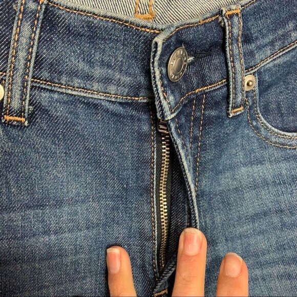 Everlane Hi Rise Skinny Medium Wash Size 26 Ankle Denim Jean (C13) - Picture 10 of 11